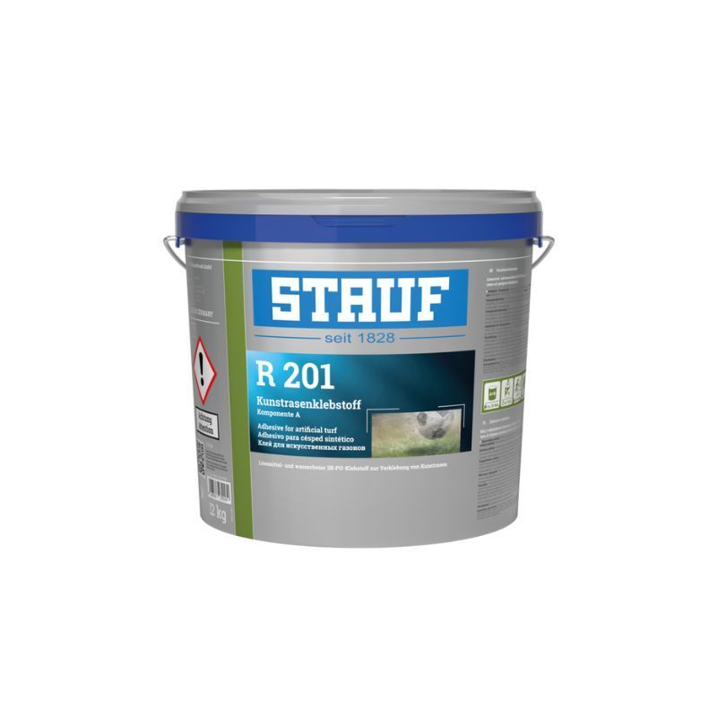 Adhesivo pasto sintético R-201 STAUF Adhesivo R-201 STAUF para instalación de pasto sintético – resistente, duradero y sin solventes – Macflooring Chile