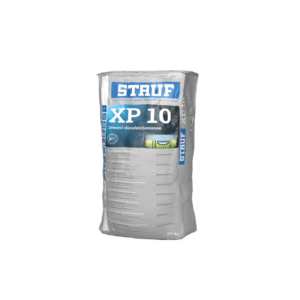 Autonivelante cementicio STAUF XP 10 para nivelar pisos antes de instalar parquet, vinílico y pisos de madera
