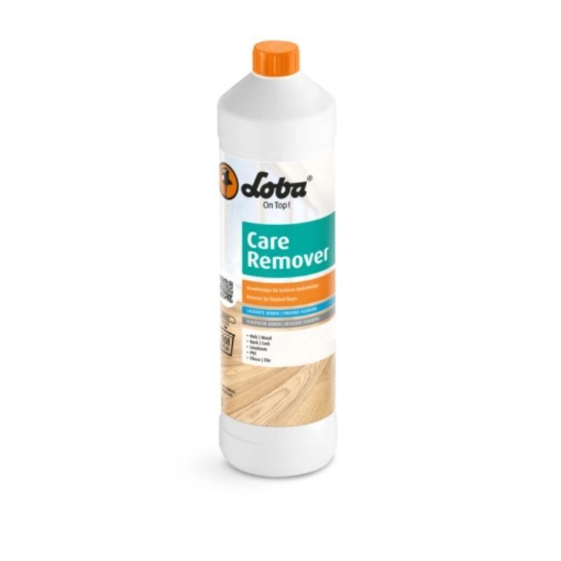 LOBA CareRemover | Removedor de capas de mantenimiento LOBA CareRemover, removedor de cera para pisos de madera y removedor de capas de productos de cuidado en pisos de madera, PVC, corcho, linóleo y caucho.