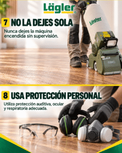 Recomendaciones 7 y 8 para utilizar máquinas LÄGLER